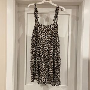 Carly Jean Sun dress with ties on shoulders